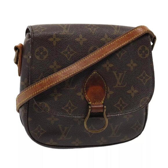 LOUIS VUITTON Monogram Saint Cloud MM Shoulder Bag - Picture 1 of 16